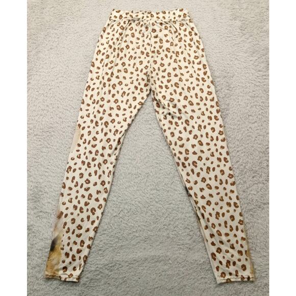 Justice Leggins  Girls 12 Animal Print Brown - Picture 2 of 6